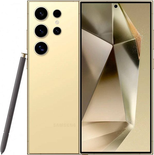 Смартфон Samsung Galaxy S24 Ultra 12/1 TB, Dual nano SIM, Titanium Yellow