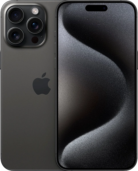 Смартфон Apple iPhone 15 Pro Max 256 GB, Dual nano SIM, Black Titanium
