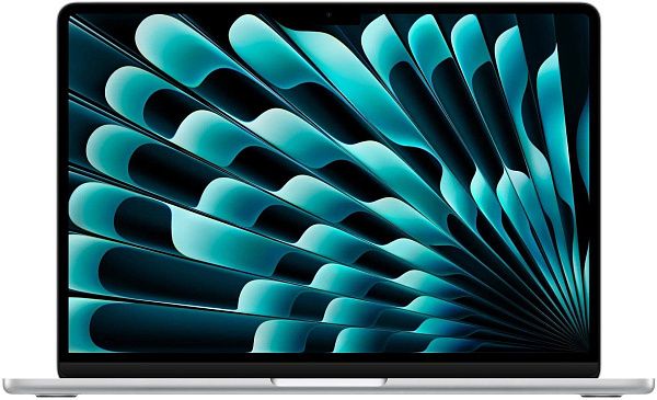 13.6" Ноутбук Apple MacBook Air 13 M3 (2024), 8 GB RAM/256 GB SSD, 8 CPU/8 GPU, Silver, английская клавиатура